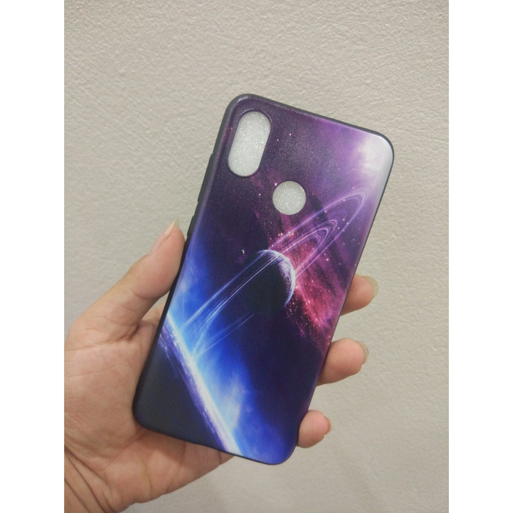 Ốp lưng cao su xiaomi Mi 8 / Mi 8 se họa tiết thiên nhiên đẹp mắt