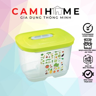 Hộp Ventsmart Tupperware dung tích 1.8L trữ rau củ trái cây có nút hô hấp giữ tươi lâu hơn