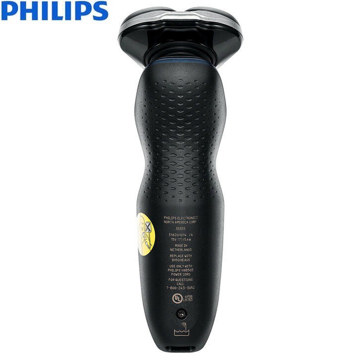 Máy cạo râu khô và ướt cao cấp thương hiệu Philips Norelco - S5355/82 - HÀNG NHẬP KHẨU Hà Lan (Bảo hành: 24 tháng)