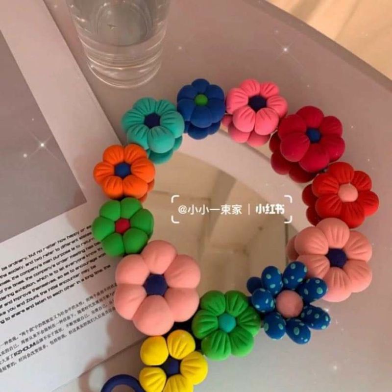 Đất sét tự khô 12/24/36 màu decor gương Cute Shop