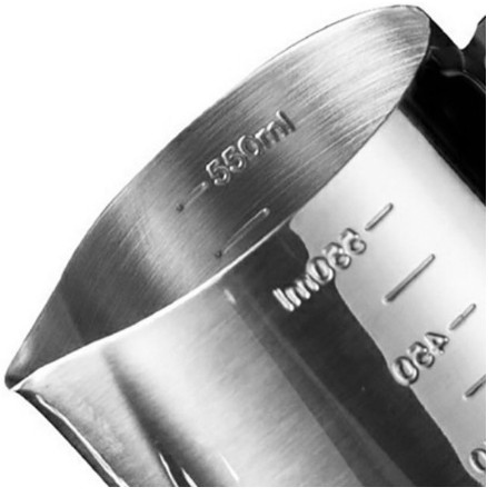 Ca đánh sữa inox (có vạch chia) 350ml - 550ml - 900ml (100% inox 304) | BigBuy360 - bigbuy360.vn