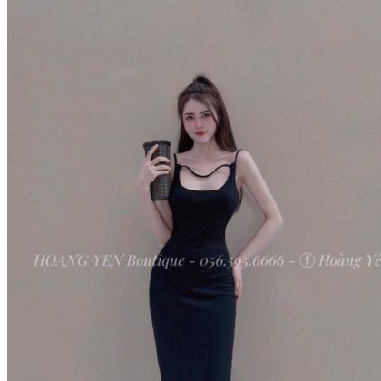 Đầm 2 dây maxi kiểu siêu hot tôn dáng (B.C)
