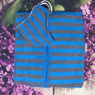 Áo chống nắng nữ vải thun kẻ