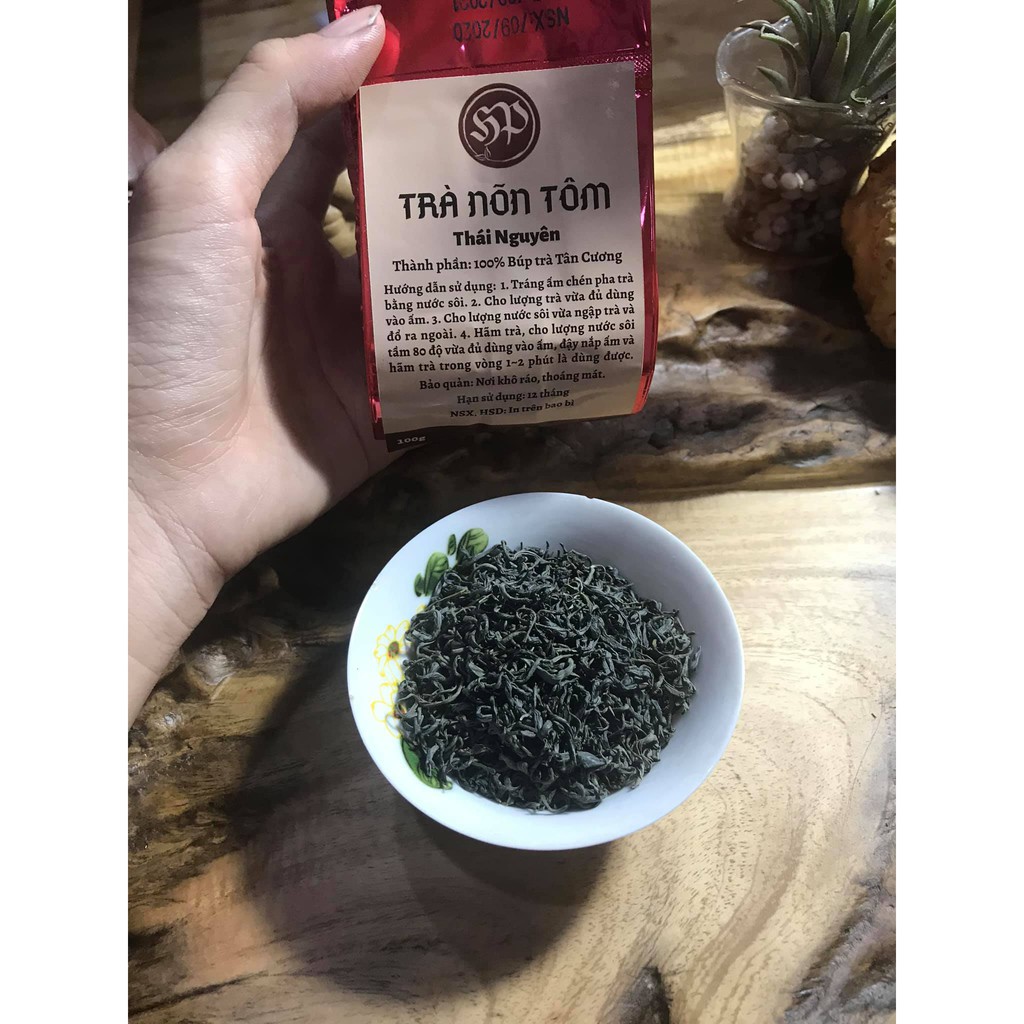 Trà nõn tôm Tân Cương Thái Nguyên 100g