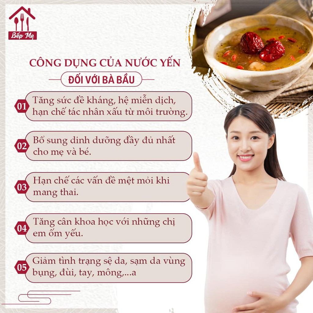 Yến Tươi Chưng Bếp Mẹ