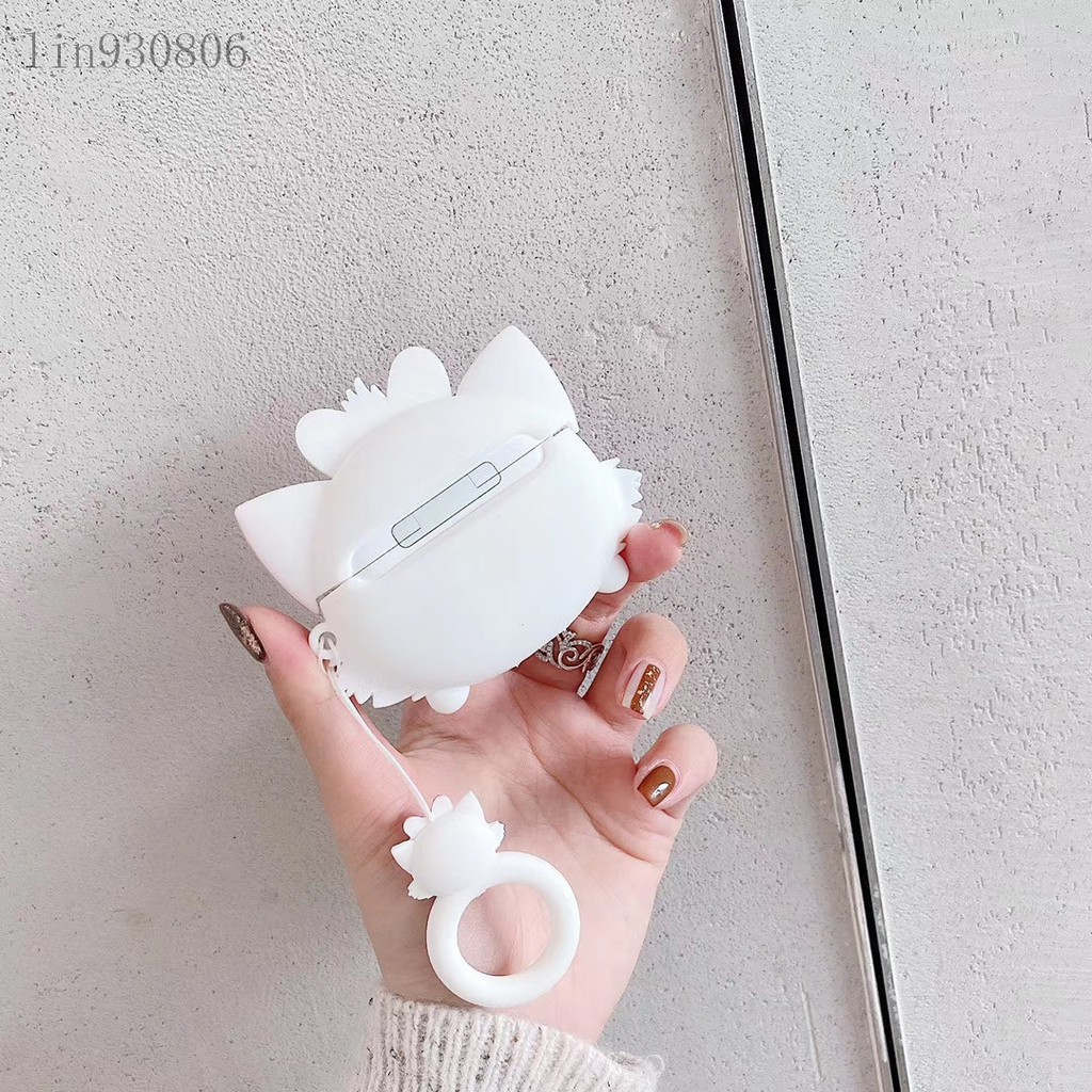 Dễ Thương Vỏ Bảo Vệ Hộp Đựng Tai Nghe Airpods Pro 3 Hình Mèo Marie It Đáng Yêu Ốp