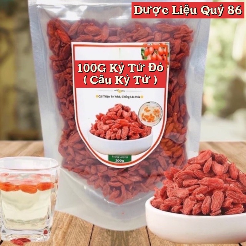 Kỷ tử đỏ - hạt To 100g