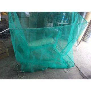 Vèo nuôi cá khổ 1.8x3x1.65 mét không nắp mùng trên