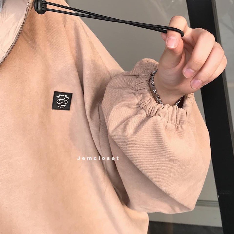 ÁO KHOÁC NHUNG TĂM LOGO NGỰC | BigBuy360 - bigbuy360.vn