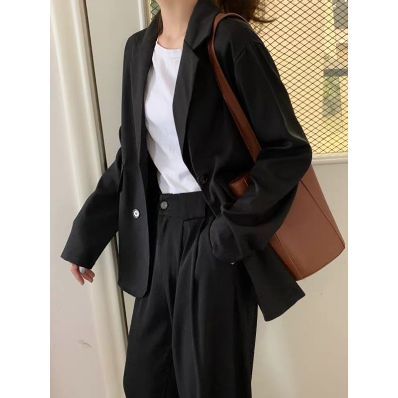 (ẢNH THẬT) ÁO BLAZER VEST NỮ 1 LỚP KHOÁC NGOÀI DÀI TAY KIỂU DÁNG TRẺ TRUNG | BigBuy360 - bigbuy360.vn