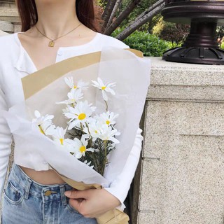 Cành Hoa Cúc Nhân Tạo Trang Trí Nghệ Thuật