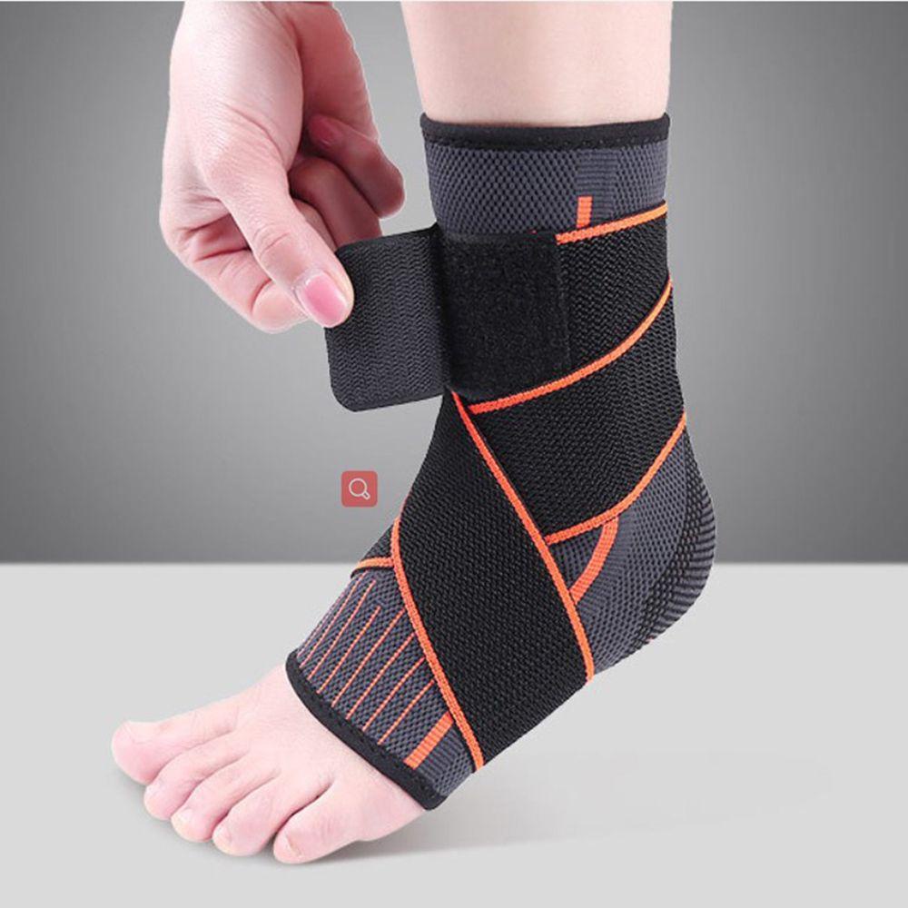 Băng Bảo Vệ Mắt Cá Chân Bằng Nylon 3D Co Giãn Tiện Dụng Khi Chơi Thể Thao