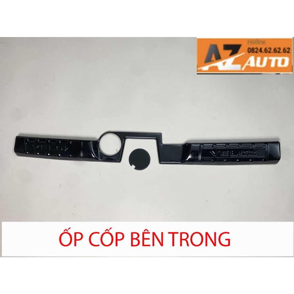 Ốp chống trày cốp trong, ngoài xe TOYOTA VELOZ 2022-2023 chất liệu TITAN cao cấp