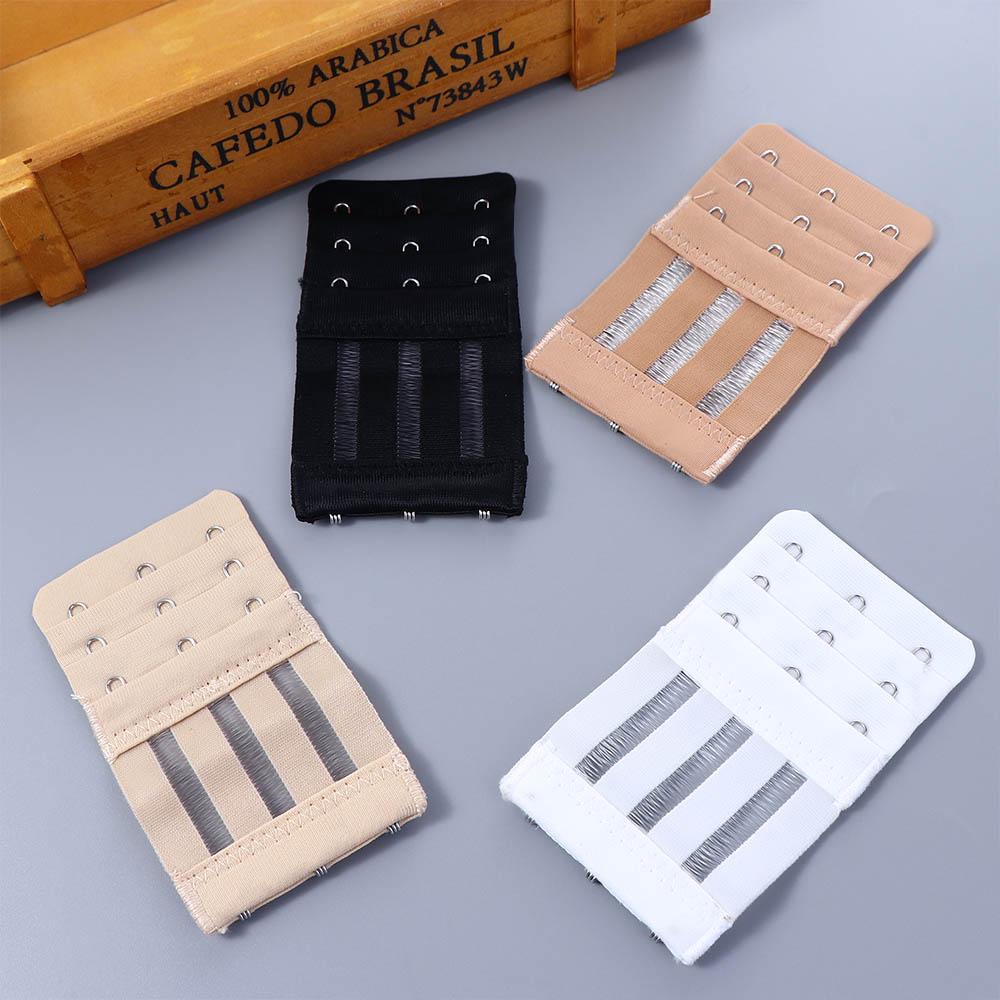 Aaron1 Dây Đai Mở Rộng Áo Ngực 4 Móc 3 Hàng Móc Đơn Giản Cho Nữ