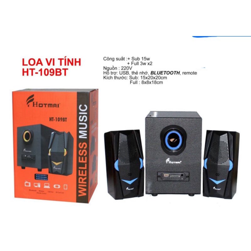 Loa vi tính mẹ bồng con HT-109BT