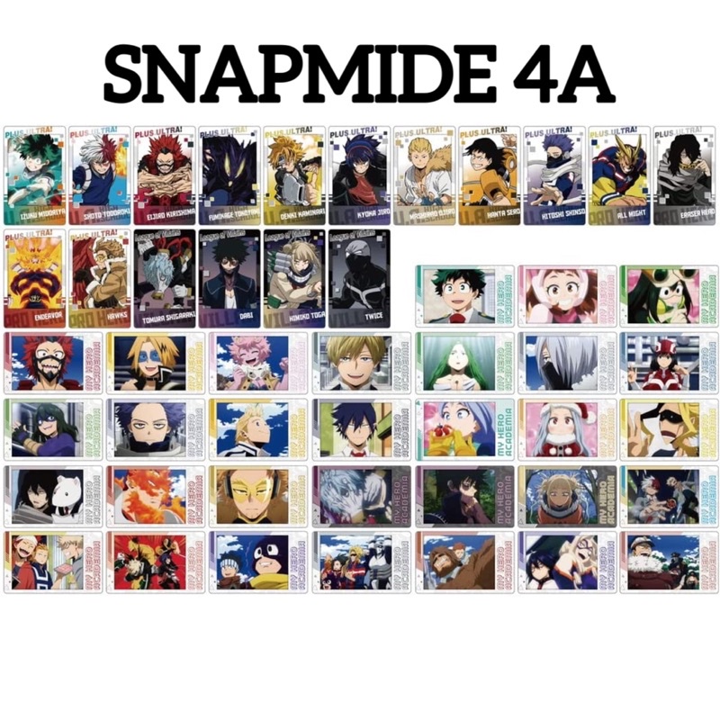 Thẻ bài bo góc Snapmide MHA ver 1, 3B, 4B