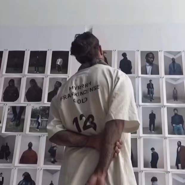 RRR123 Letter Print Vintage High Street Beauty Jerry Same Loose Casual Couple Short Sleeve T-Shirt