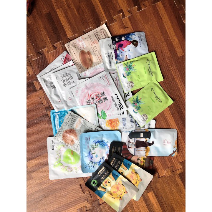 Combo 30 miếng mặt nạ chăm sóc da