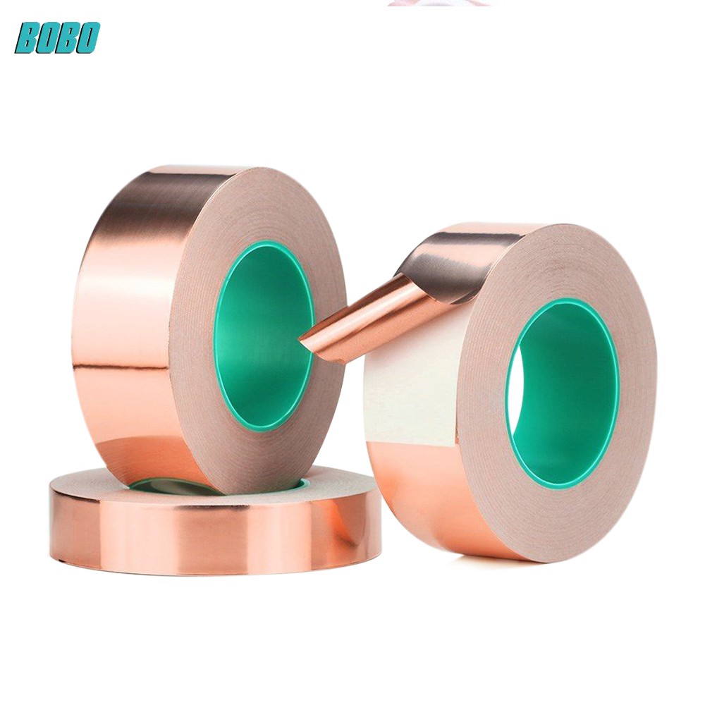 BOBO STURDY (Hàng Mới Về) Băng Keo Đồng Dẫn Điện Dẫn Điện Chịu Nhiệt Chất Lượng Cao