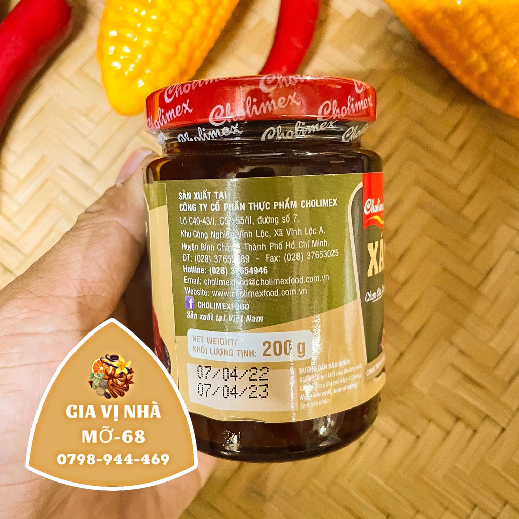 Sốt ướp xá xíu Cholimex - hủ 200gr