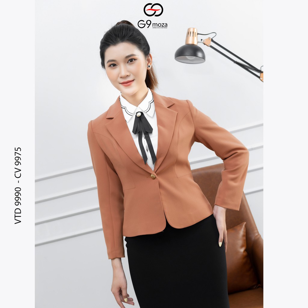 Áo vest 2 lớp G9moza 9990 với chất liệu Thô chéo hàn tạo phong cách Đi chơi, công sở Trẻ trung, phong cách
