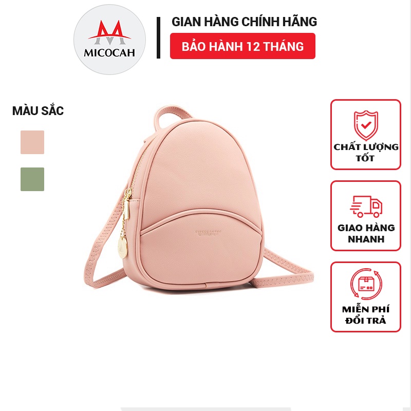 Balo Nữ Mini Thời Trang Chính Hãng FOREVER YOUNG Đi Học Đi Chơi Đa Năng Da Cao Cấp Cực Đẹp FY20 - Micocah Mall