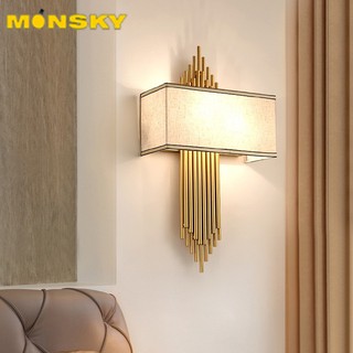 Đèn tường MONSKY LEGGING trang trí phòng khách, phòng ngủ sang trọng, hiện đại - kèm bóng LED chuyên dụng.
