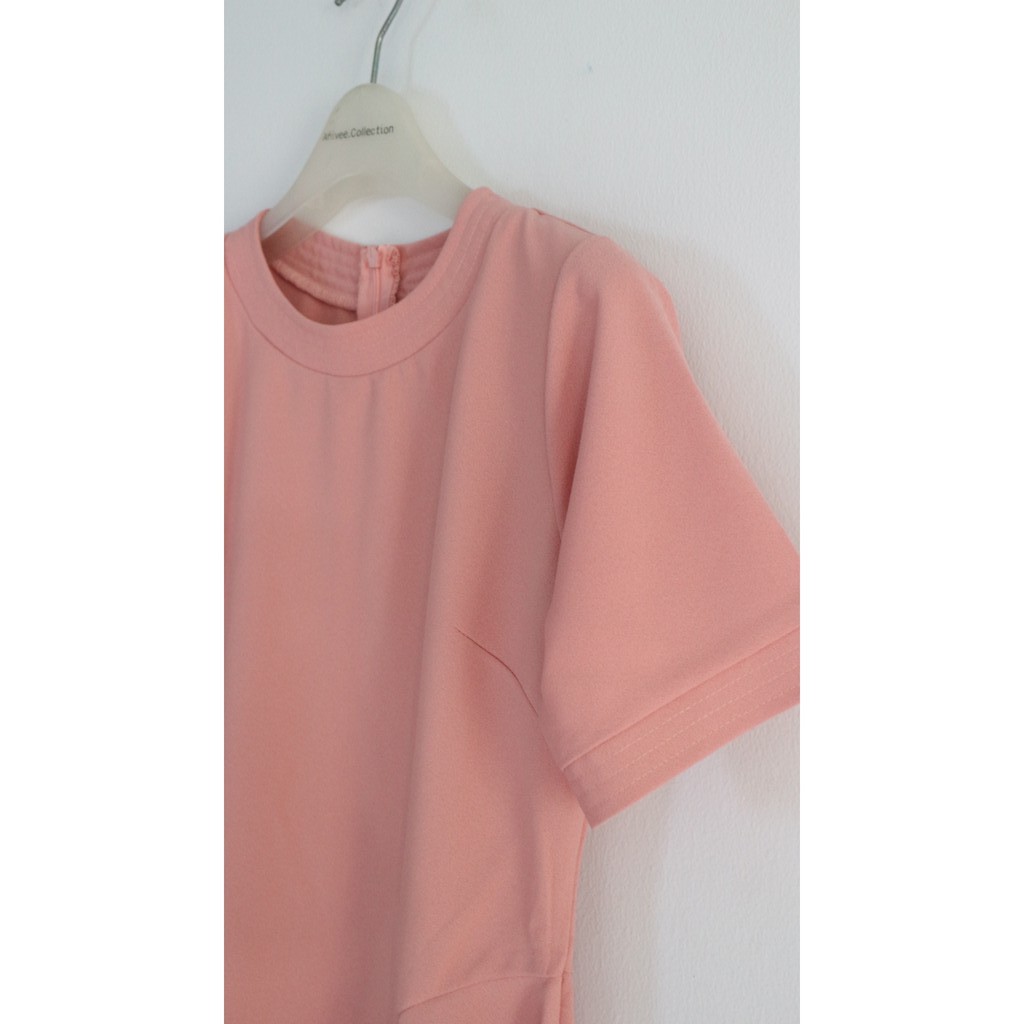 Đầm cát thái dáng xòe (3 màu, kèm hình thật)