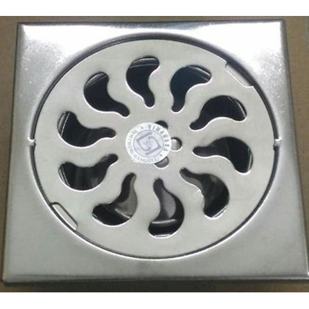 Phễu thu sàn Vinahasa rộng 90mm - chất liệu inox