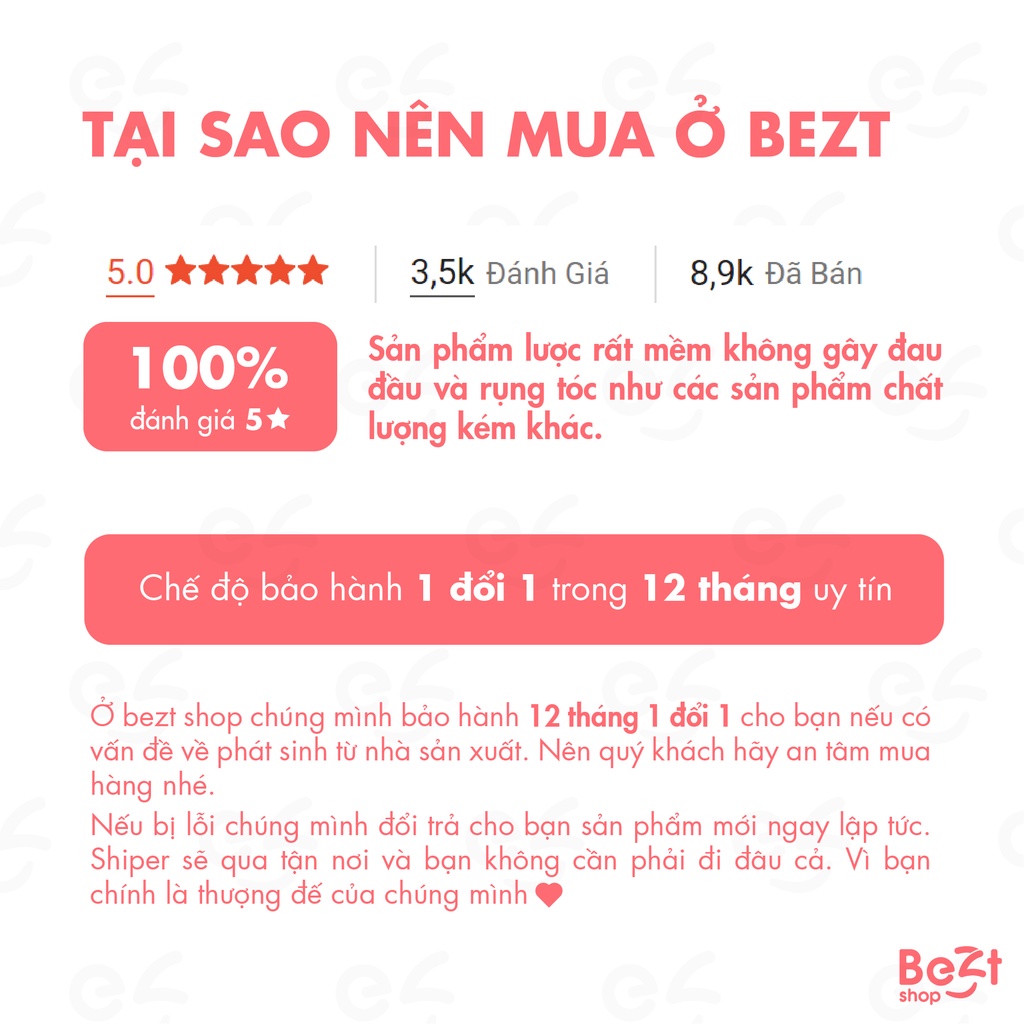 Lược gội đầu silicon mềm mại, lược massage hàng xuất Nhật gỡ tóc rối chải tóc dễ dàng Bezt Shop