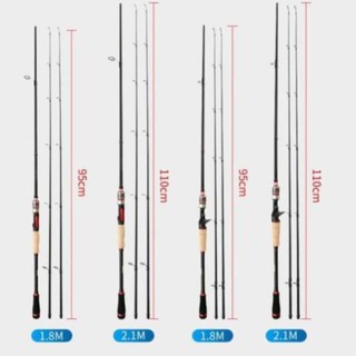 Cần câu lure shadow for the win 2 đọt M và ML