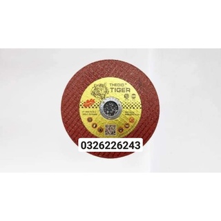 Đá cắt sắt, inox hiệu Tiger màu đỏ đủ size 1 tấc, 1 tấc 2, hàng công ty chính hãng loại 1