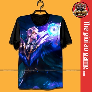 Áo Liên Quân , Áo Thun Liên Quân Mobile Darcy Nam Tước Unisex Nam Nữ Basic Tay Ngắn Form Rộng / Thegioiaogame.com