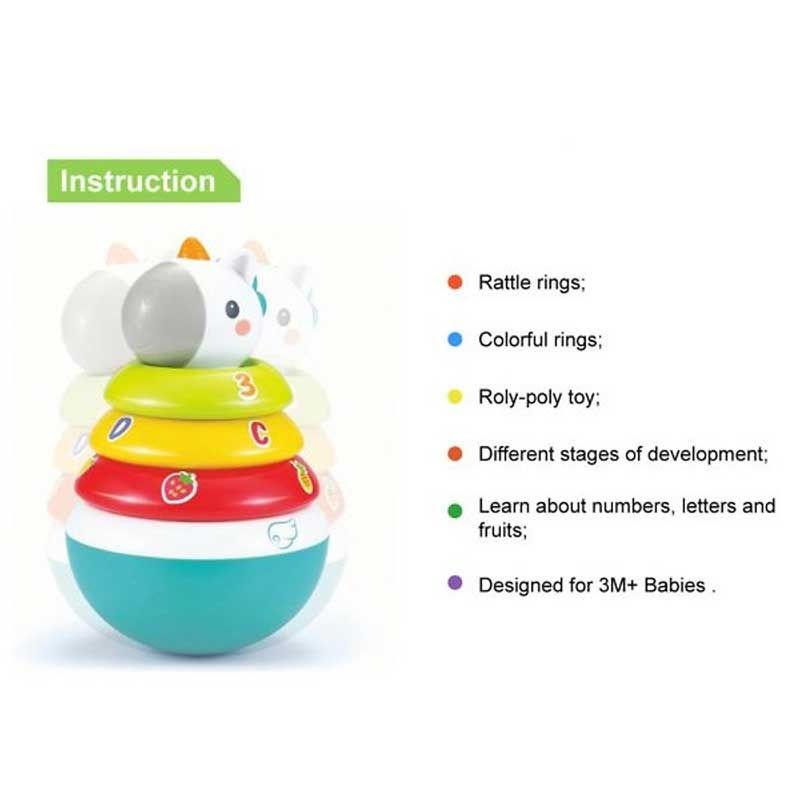 Đồ chơi lật đật thả vòng Peek A Boo