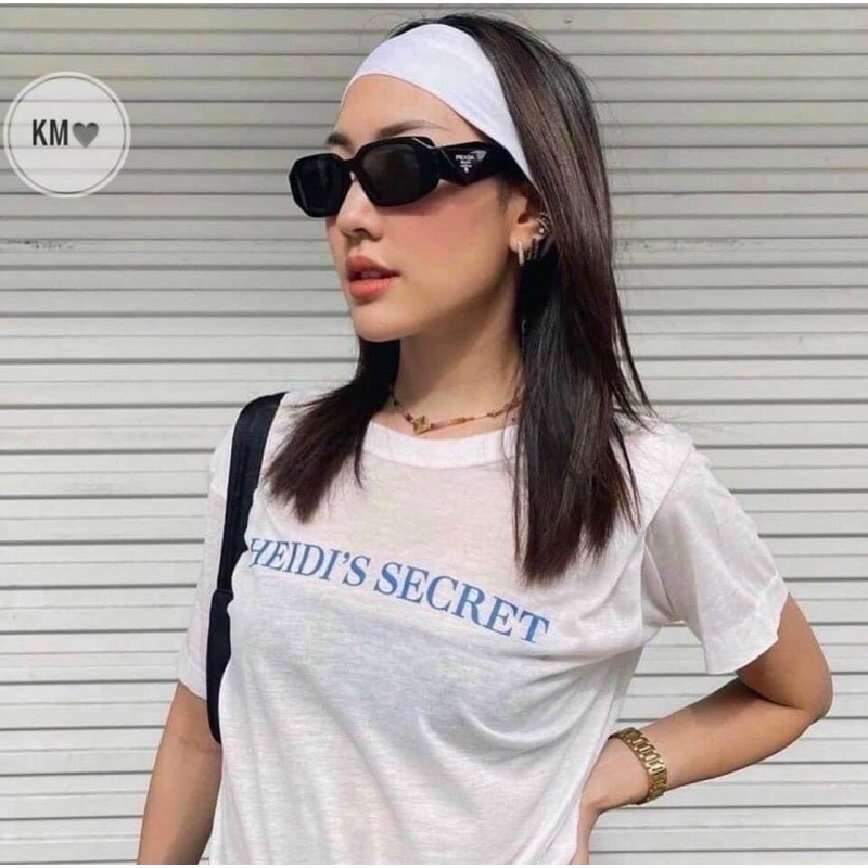 Kính mát pra trắng đen fullbox