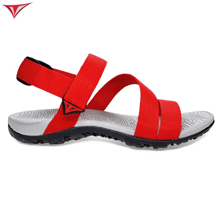 Giày Sandal Việt Thủy Quai Chéo Nam Đỏ - VT06