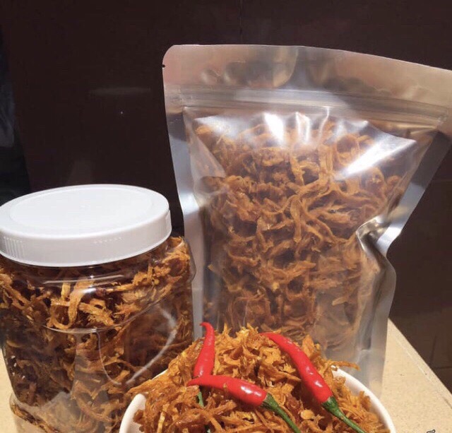 Mực xé sợi khô mực xé hàng chuẩn chất lượng đóng gói túi zip bạc 1kg loại ngon nhất