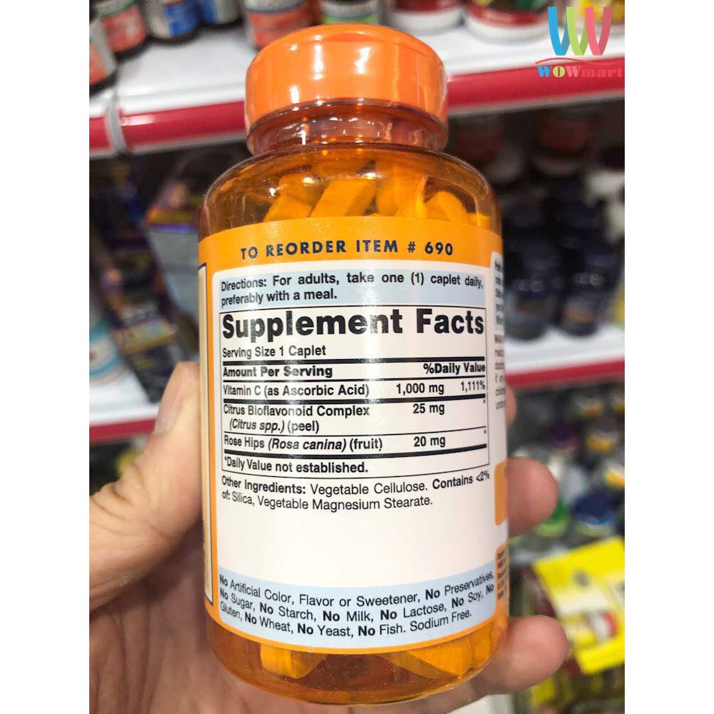 Vitamin C 1000mg Puritan's Pride | BigBuy360 - bigbuy360.vn