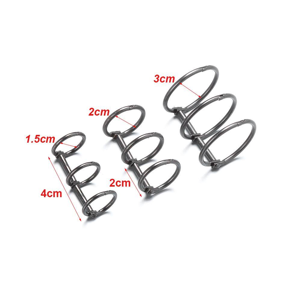 PISTA Set 2 Dụng Cụ Dũa Móng Tay 3 Lỗ Tiện Dụng