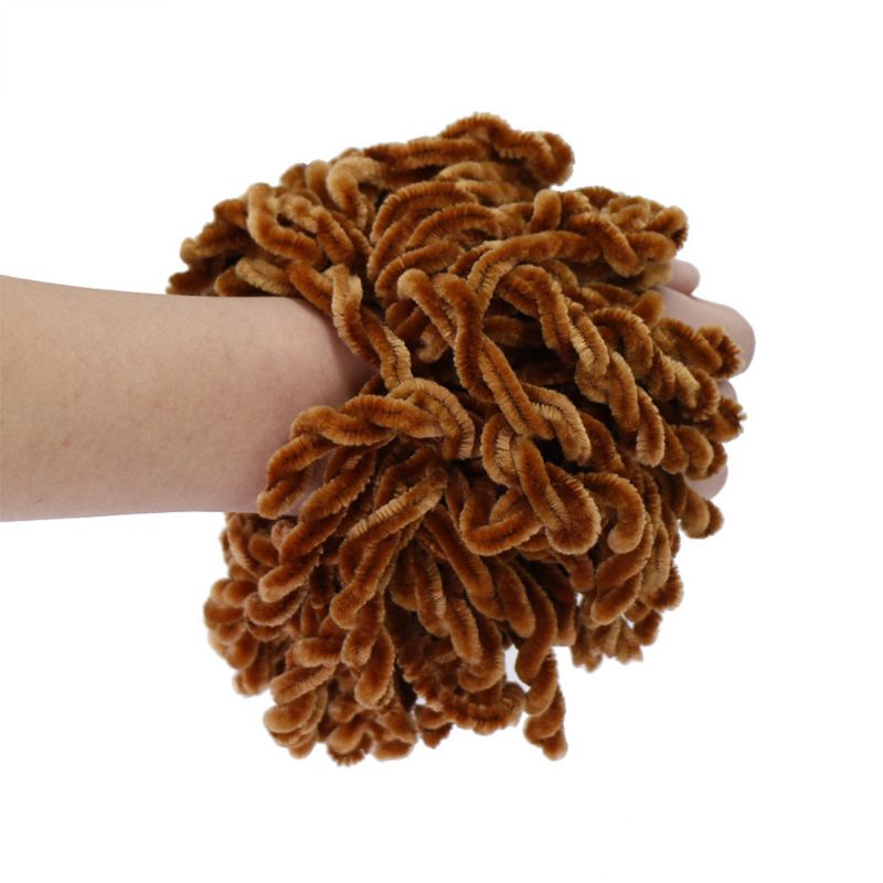 1 Dây Buộc Tóc Bằng Nhung Màu Trơn Thời Trang Dành Cho Nữ