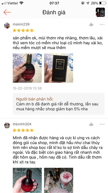 Tinh dầu Dưỡng tóc Coco hương nước hoa | BigBuy360 - bigbuy360.vn