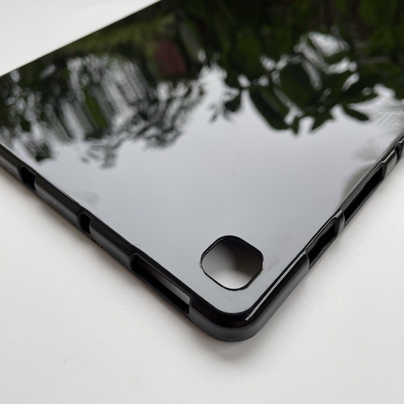 Ốp lưng dẻo Silicon màu đen cho Samsung Galaxy tab S6 Lite siêu bền bảo vệ máy