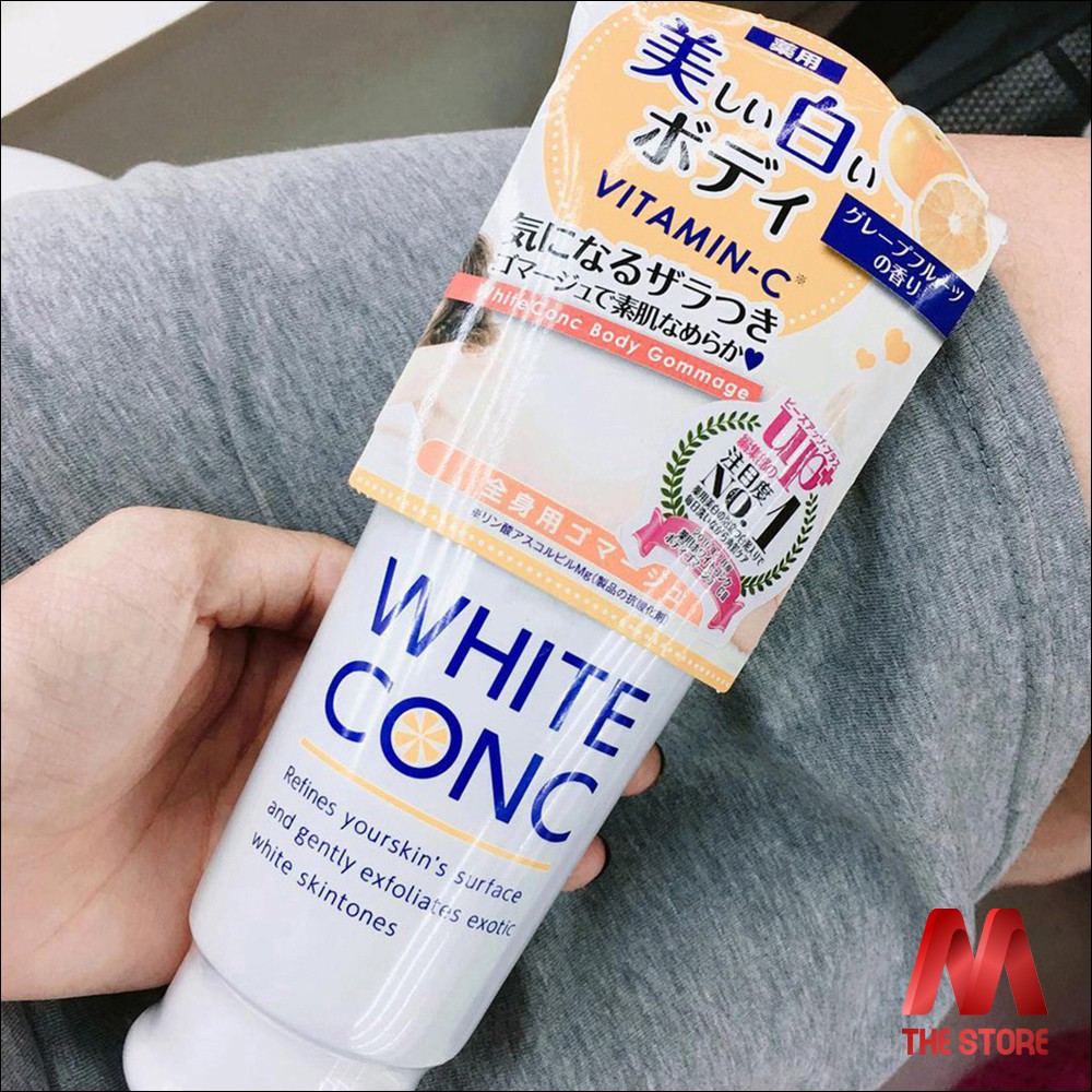 Tẩy tế bào chết White Conc Body Gommage With Vitamin-C 180g