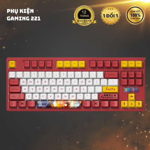 Bàn Phím Cơ AKKO 3087 v2 One Piece – Luffy ( Akko switch v2 ) - Hàng Chính Hãng