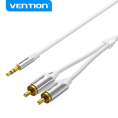Cáp chuyển đổi Vention cổng 3.5mm sang 2rca cho loa khuếch đại âm thanh