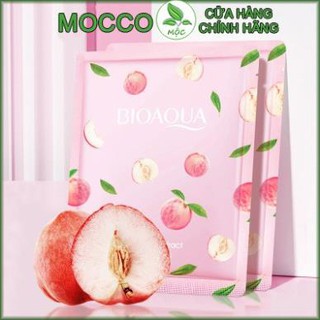 Mặt nạ giấy dưỡng ẩm, giúp Trắng da, cấp ẩm QUẢ ĐÀO BIOAQUA Nội địa trung