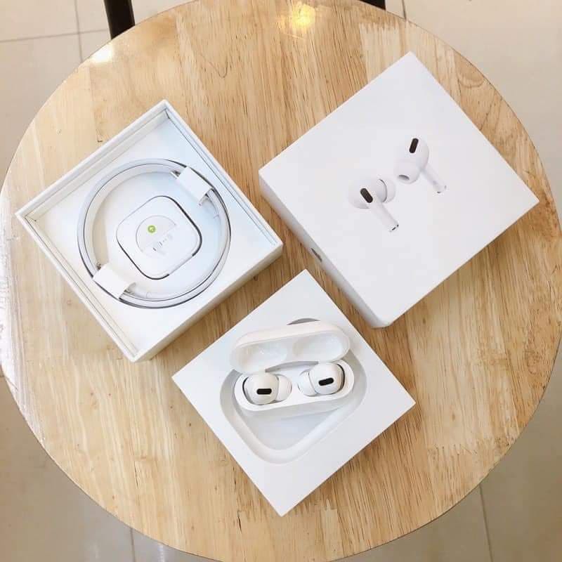 Tai nghe Airpods Pro - Chip Louda1562A Cao Cấp - Xuyên Âm - Chống Ồn ANC - Cảm Biến Lực - Hồng Ngoại