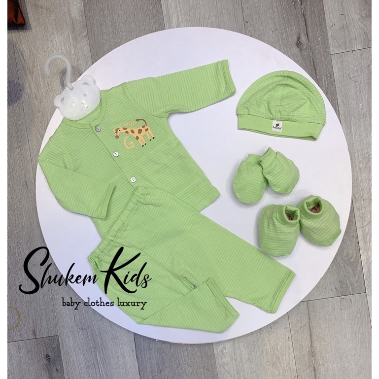 Lullaby - Set sơ sinh chất mềm thoáng cho bé trai gái