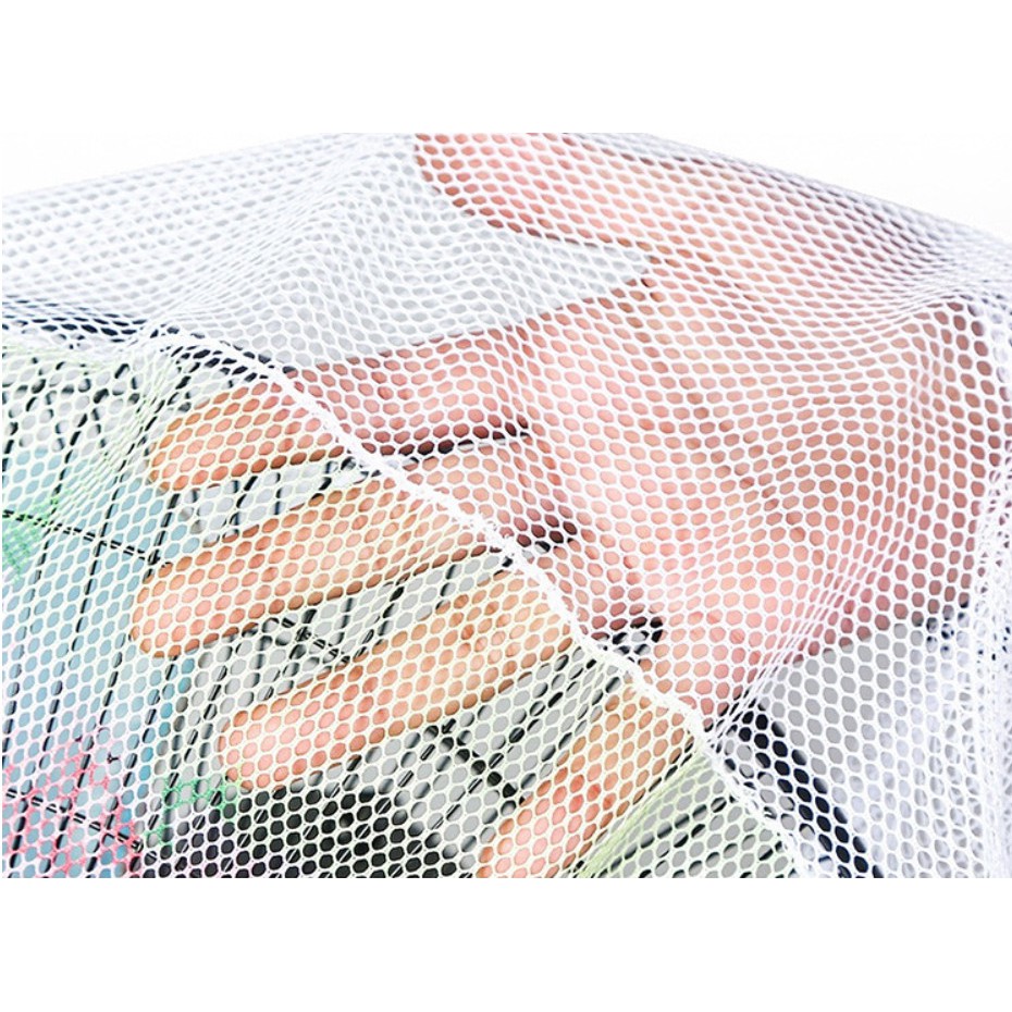 Lưới bọc quạt an toàn cho bé size lớn lưng có dây rút