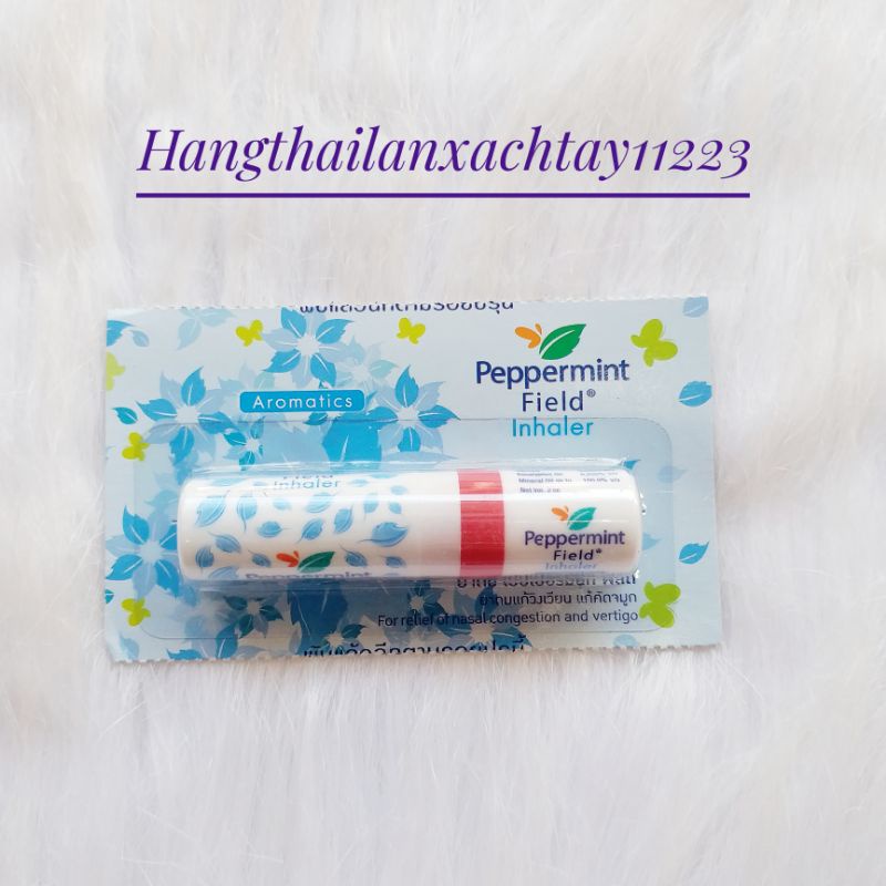 Ống hít thông mũi Peppermint Field thần thánh Thái Lan